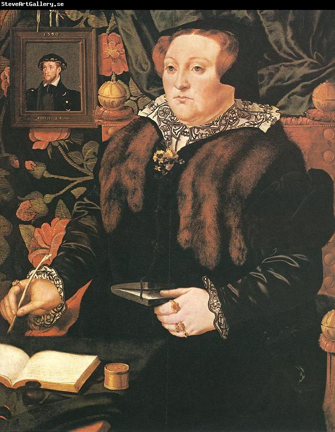 EWORTH, Hans Portrait of Lady Dacre fg